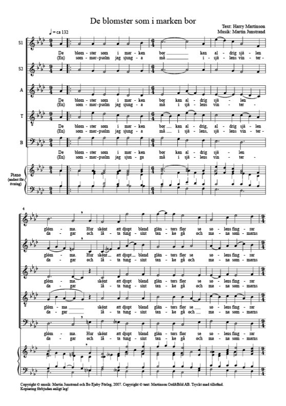 De blomster som i marken bor