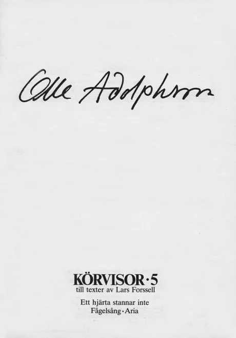 Körvisor 5