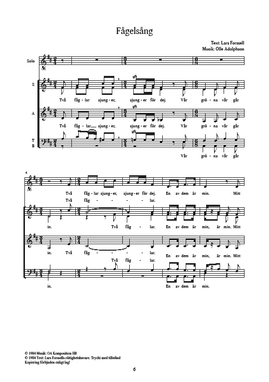 Körvisor 5