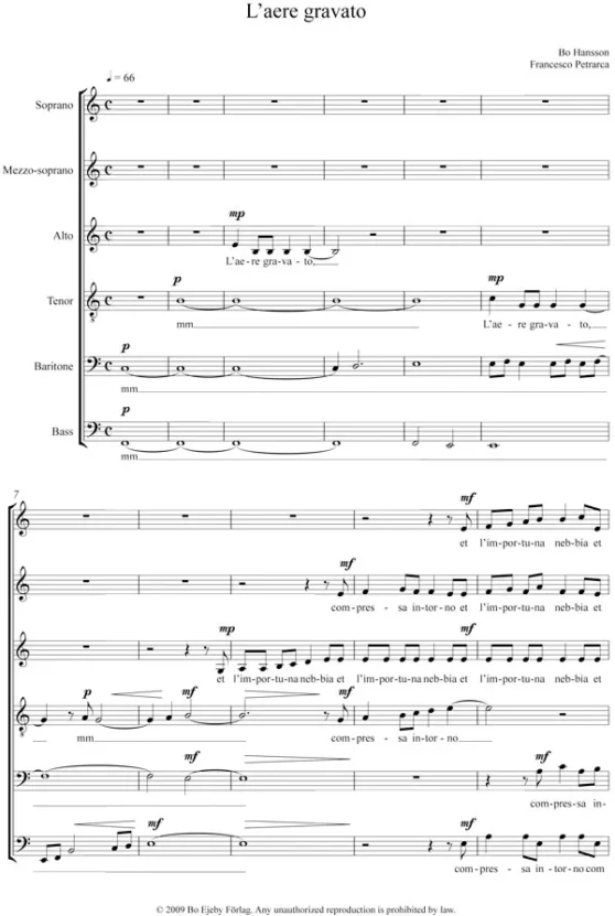 L'aere gravato