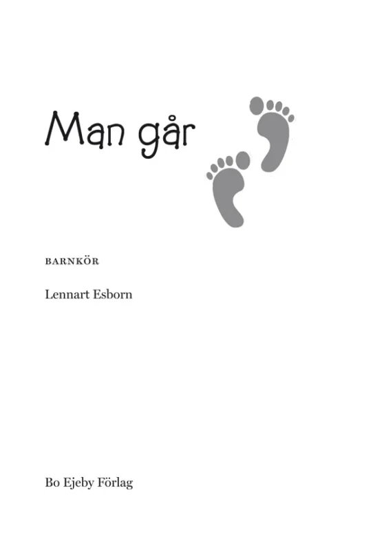 Man går
