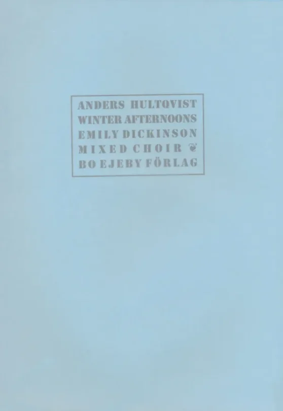Winter Afternoons 8 voices