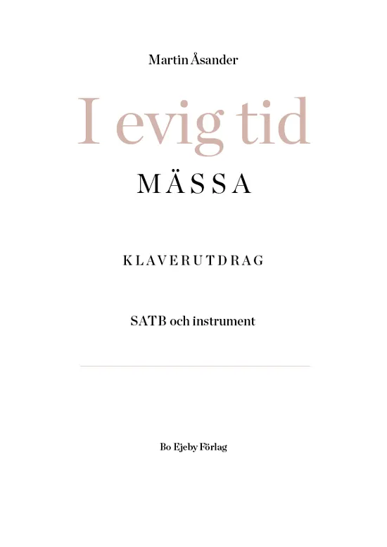 I evig tid