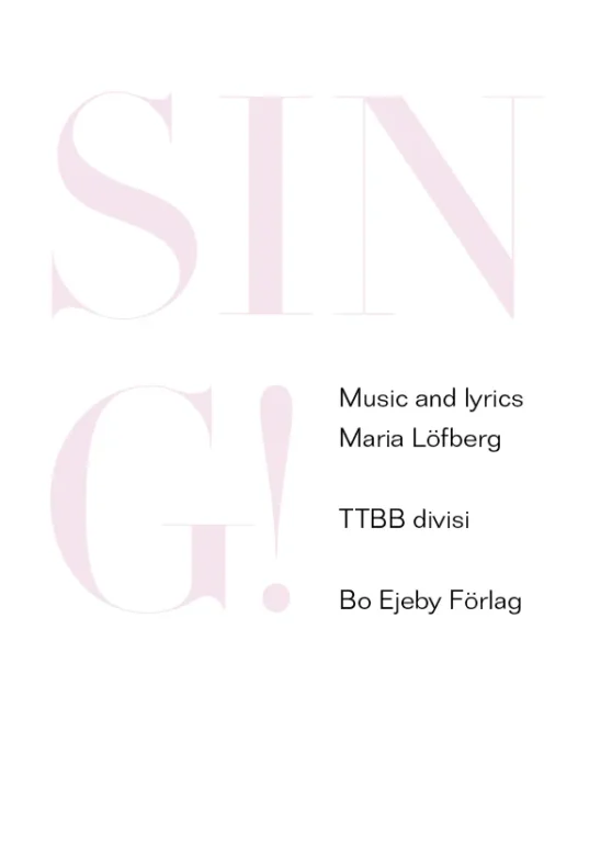 Sing!