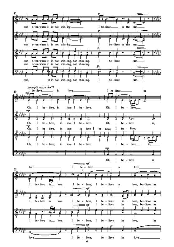 Even when He is silent